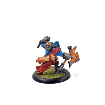HORDES Madrak Ironhide, Thornwood Chieftain #1 Trollblood WELL PAINTED