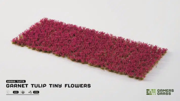 Garnet Tulip Tiny Flowers