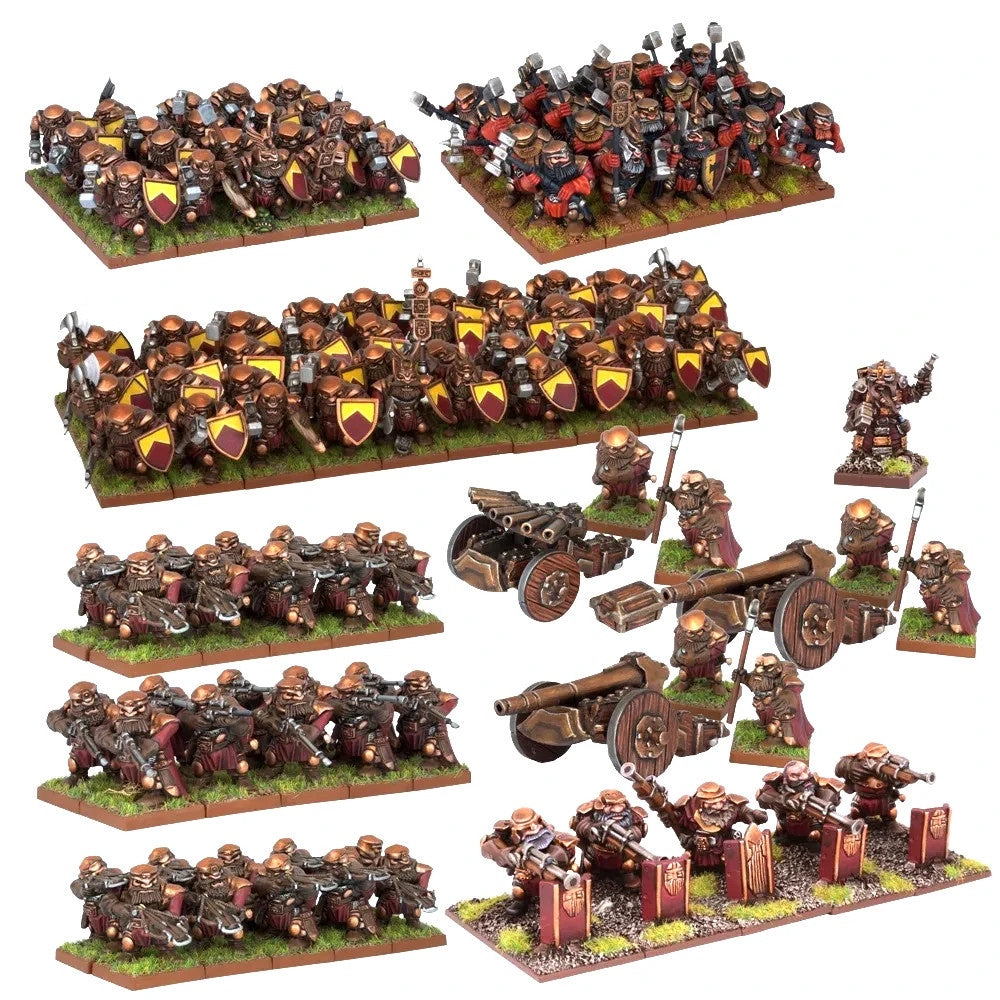 Kings Of War - Dwarf Mega Army