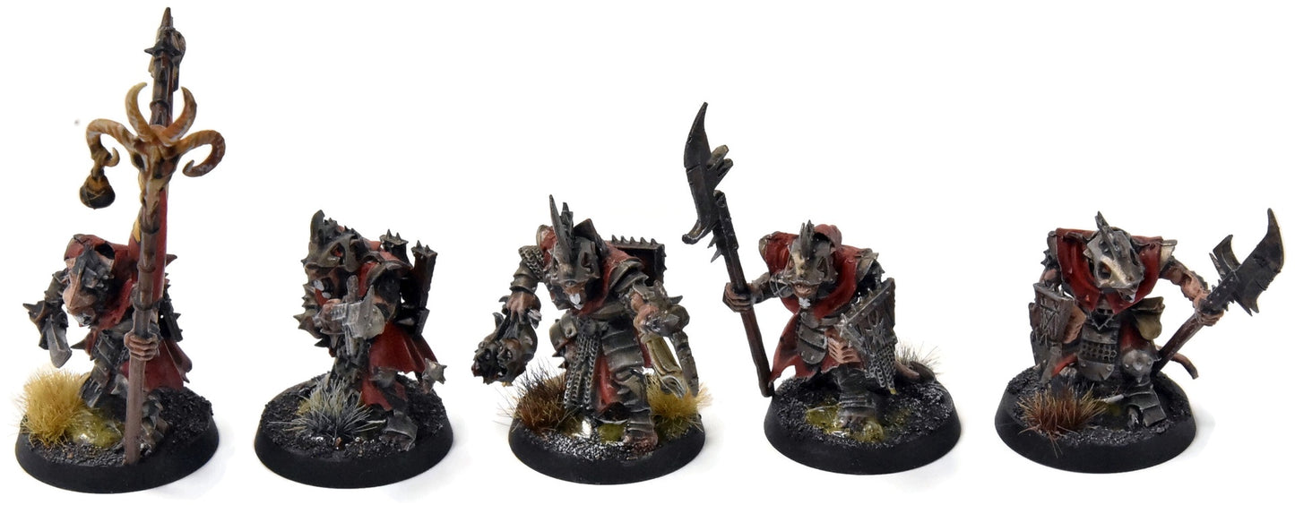 SKAVEN 10 Stormvermin #1 WELL PAINTED Warhammer Sigmar