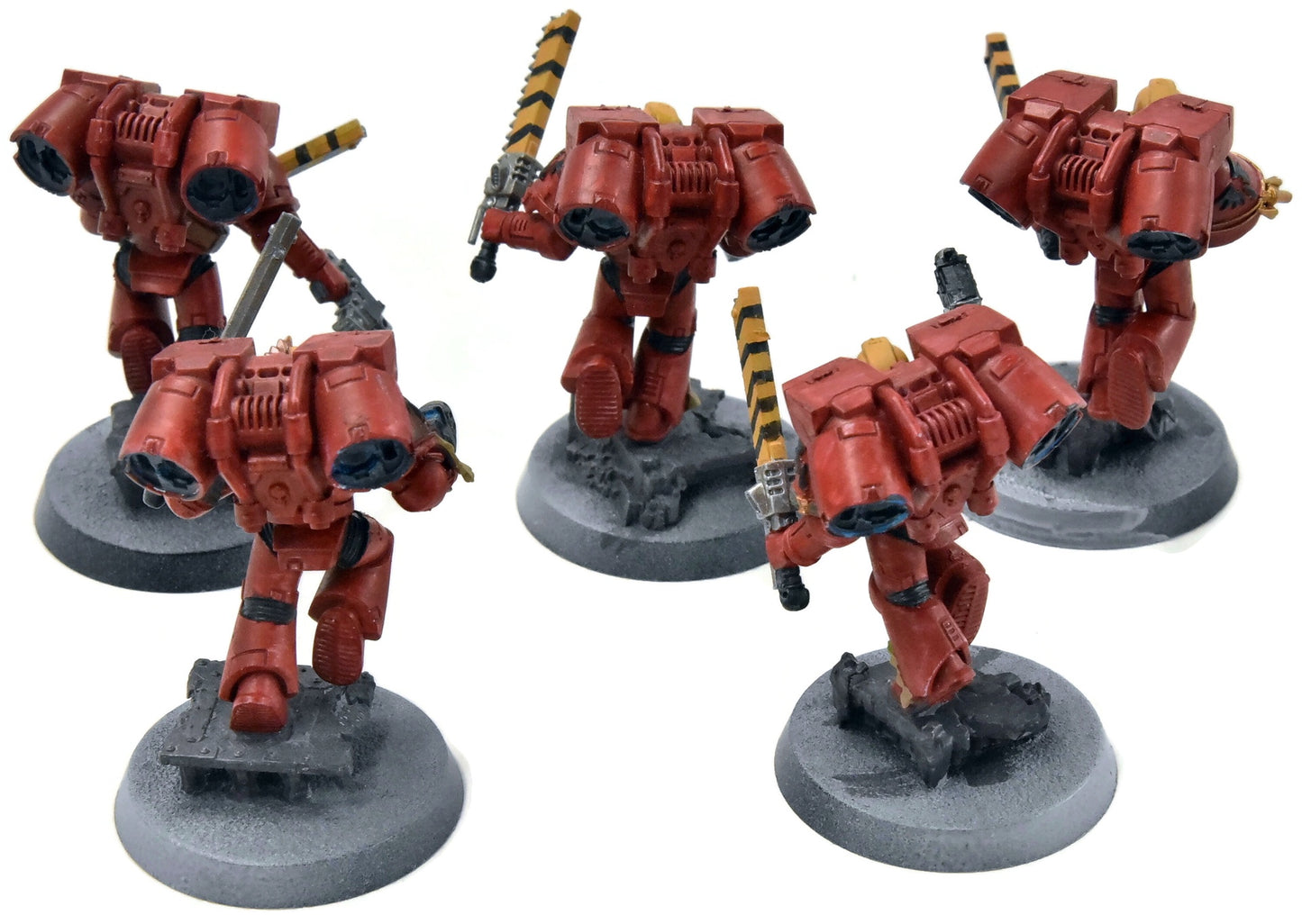 BLOOD ANGELS 5 Assault Marines with Jump Pack #2 Warhammer 40K