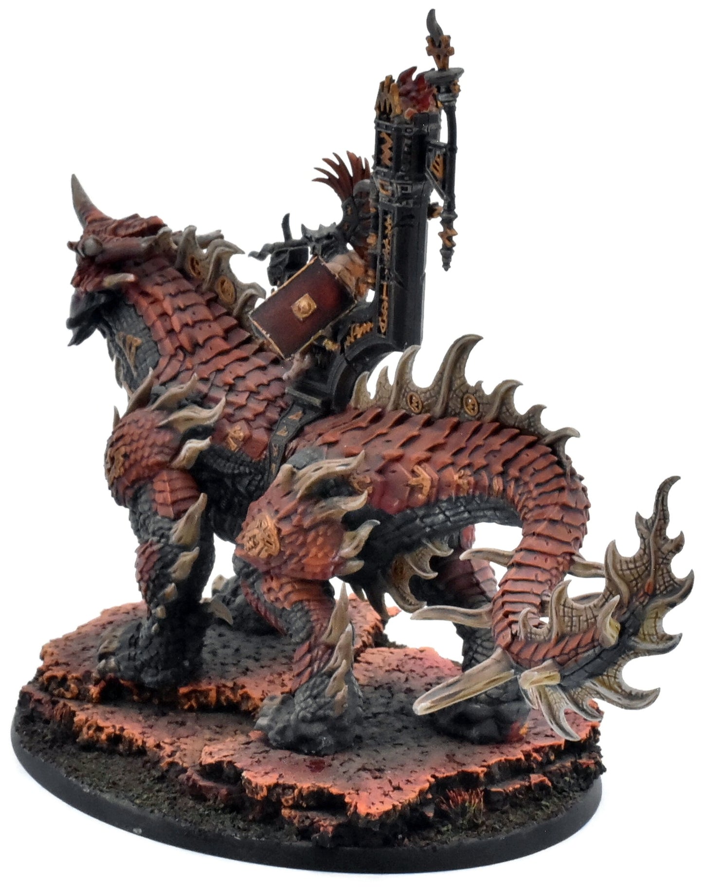 FYRESLAYERS Auric Runefather Magmadroth #1 WELL PAINTED Warhammer Sigmar
