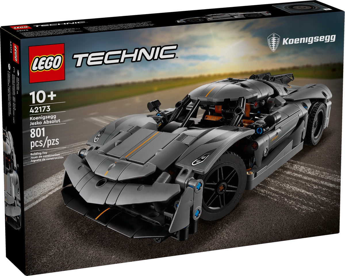 LEGO Koenigsegg Jesko Absolut Gray Hypercar (42173)