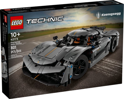 LEGO Koenigsegg Jesko Absolut Gray Hypercar (42173)