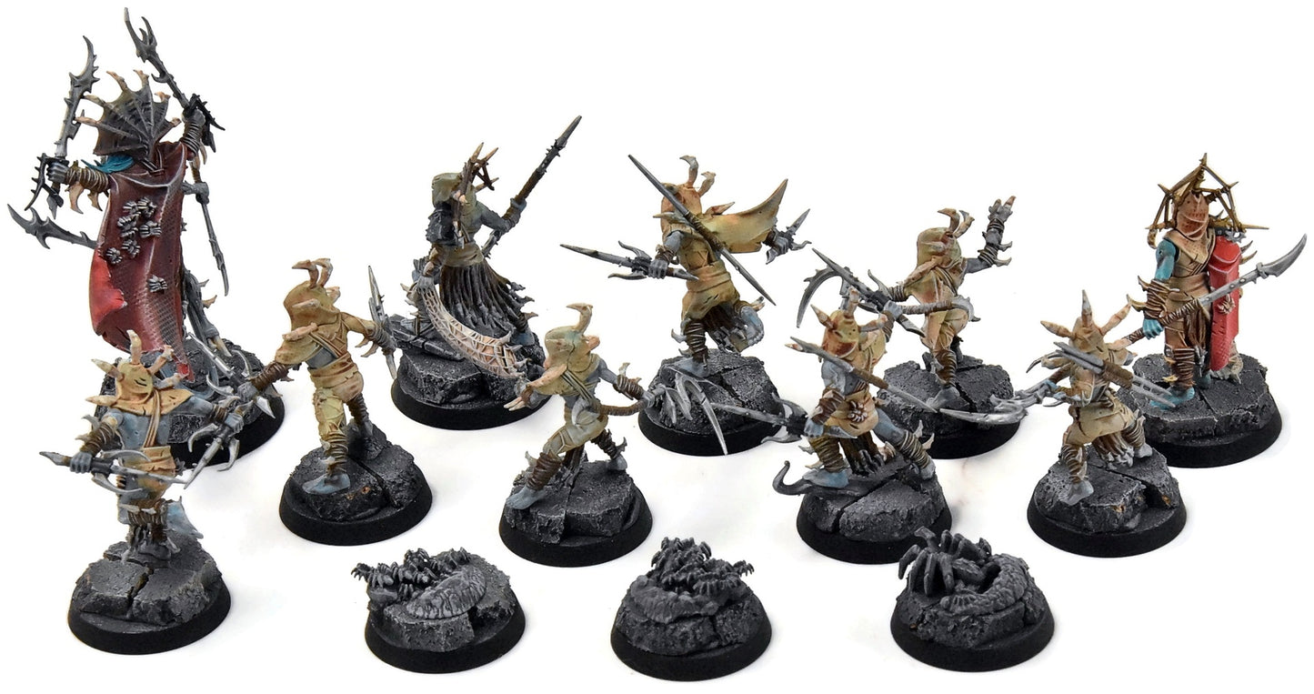 SLAVES TO DARKNESS 13 Tarentulous Brood #4 WELL PAINTED Warhammer Sigmar