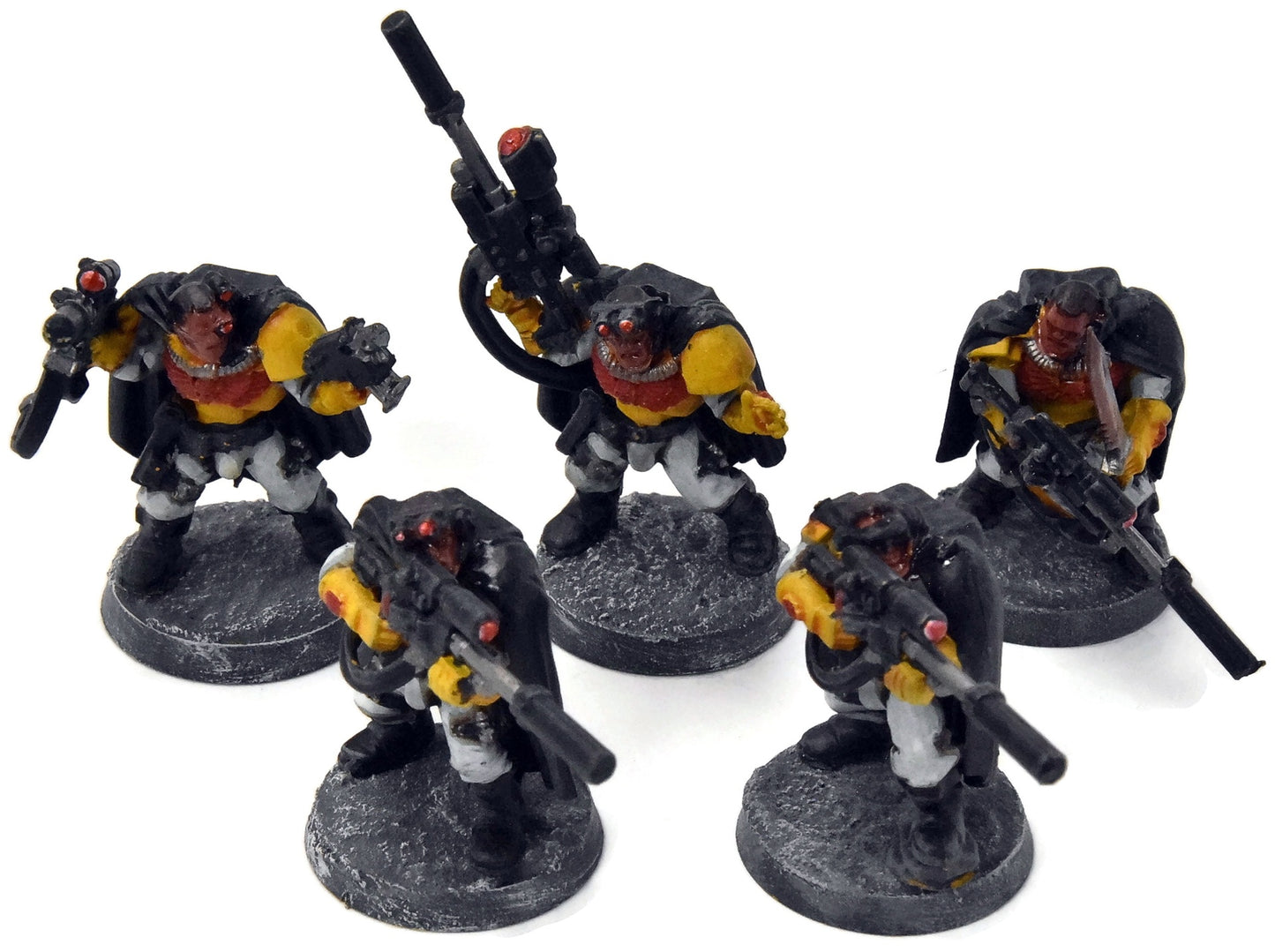SPACE MARINES Imperial Fist 5 Scout Sniper #2 Warhammer 40K