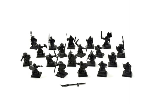 BRETONNIA 20 Men at Arms Not original Shield #2 PLASTIC Fantasy