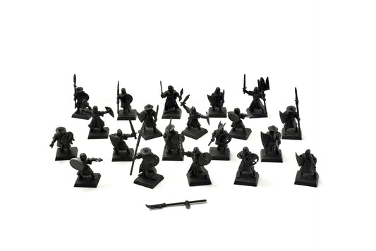 BRETONNIA 20 Men at Arms Not original Shield #2 PLASTIC Fantasy