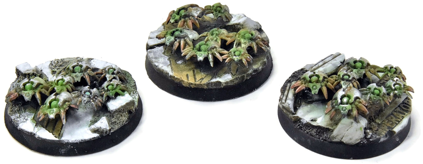 NECRONS 3 Scarab Swarms #2 WELL PAINTED Warhammer 40K