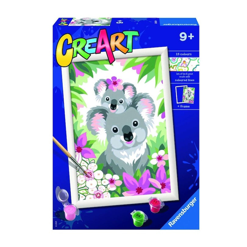 CREART Koala Cuties   7x10  Peinture à Numéros