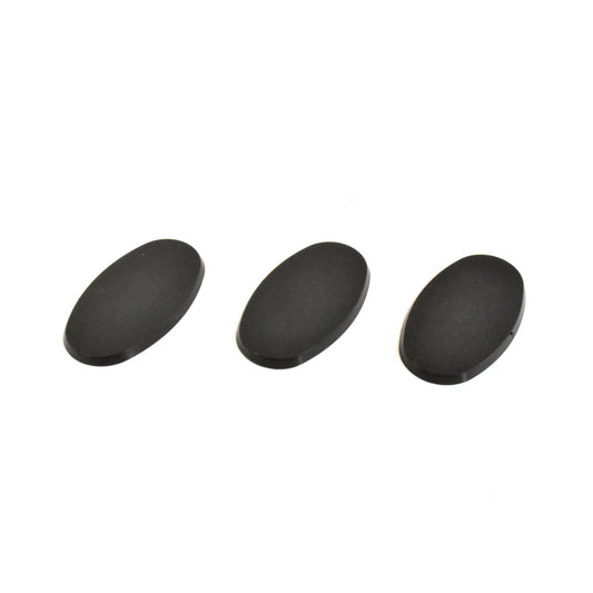 3 * 75mm x 42mm Oval Bases
