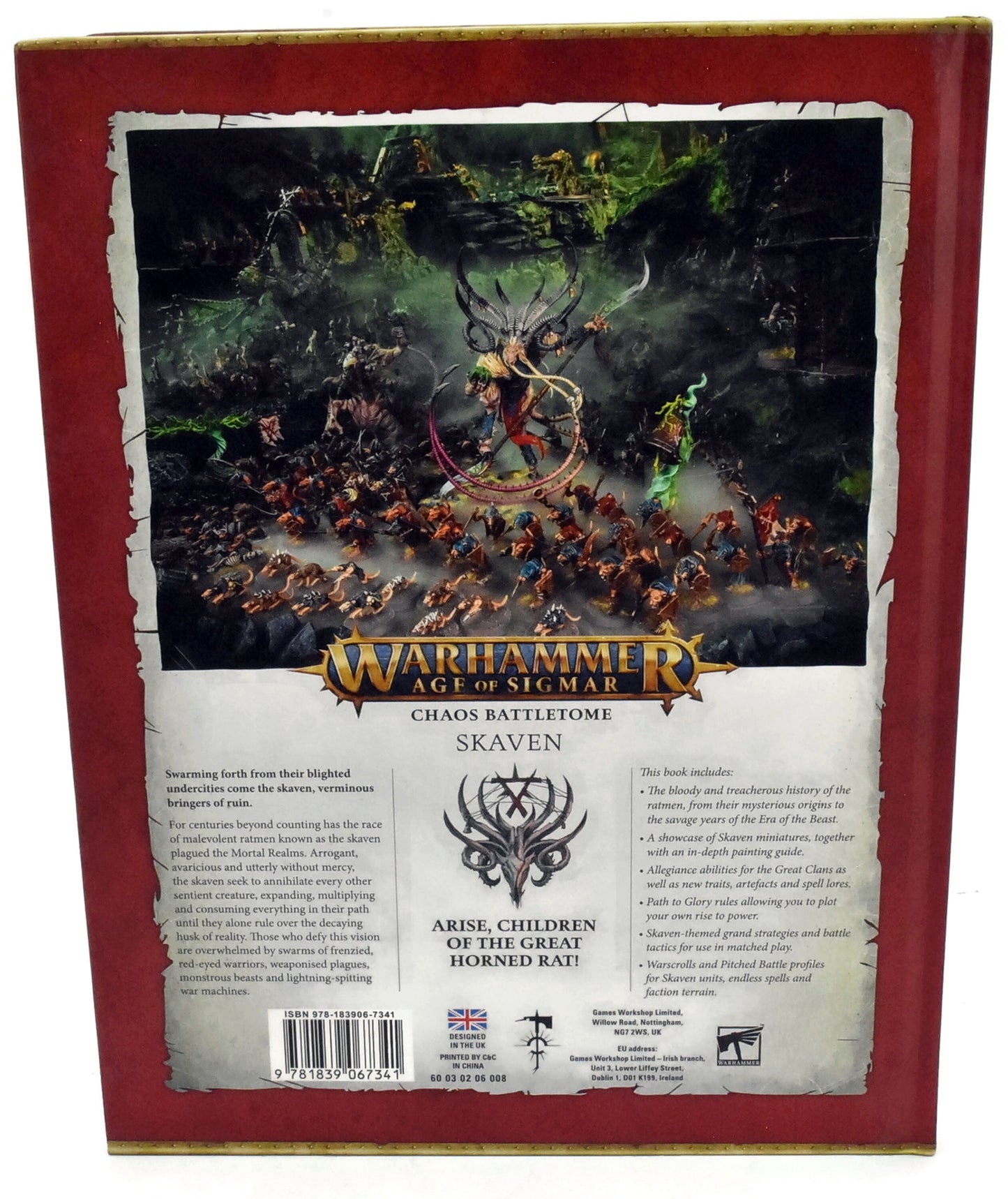 SKAVEN Battletome #1 VERY GOOD Warhammer Sigmar