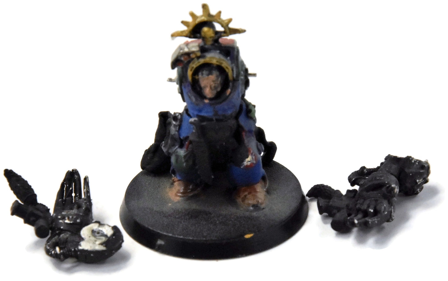 SPACE MARINES Capitaine Terminator n° 1 WARHAMMER 40K MÉTAL