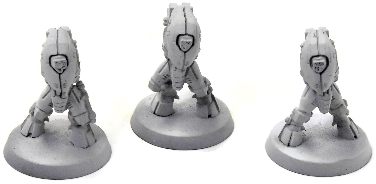 TAU EMPIRE 3 Stealth Battlesuits #1 missing arms Warhammer 40K