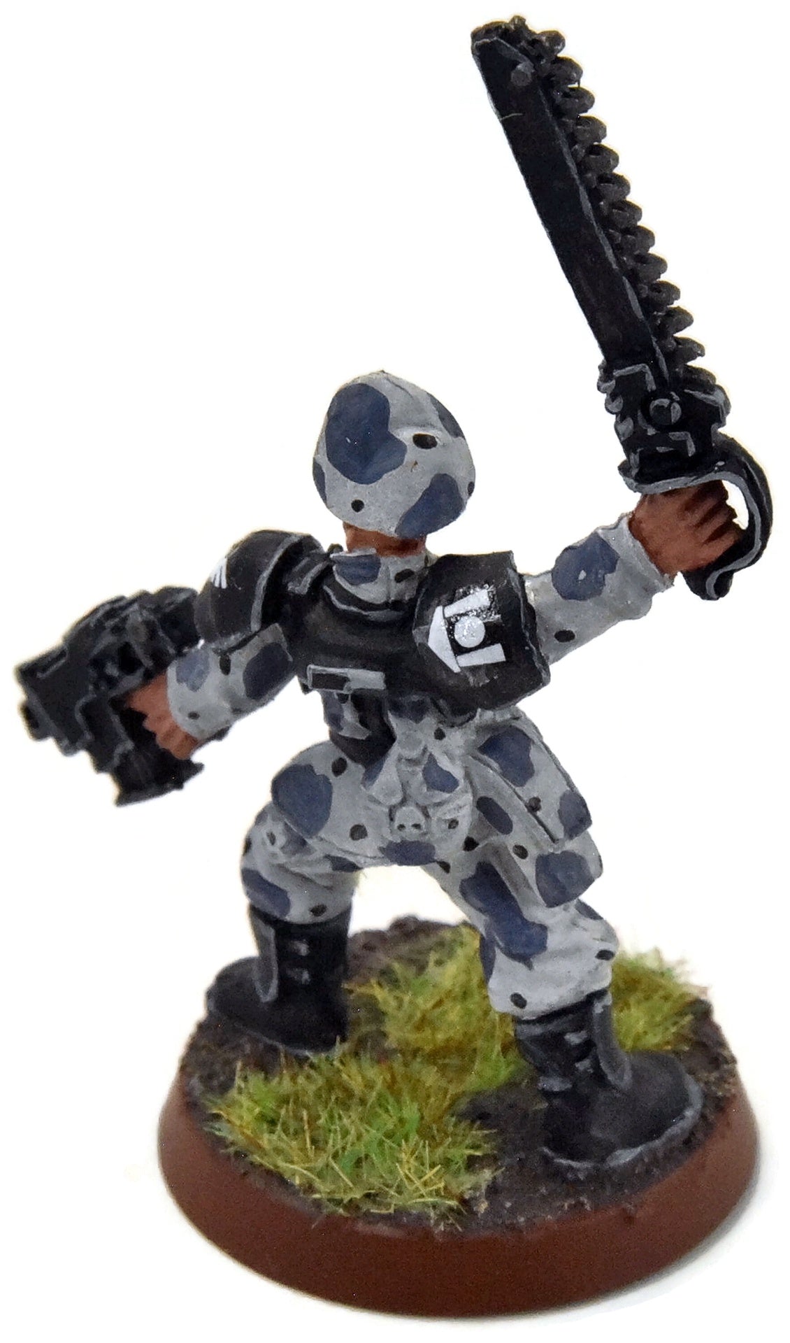 ASTRA MILITARUM Sergeant With Chainsword #2 METAL Warhammer 40K