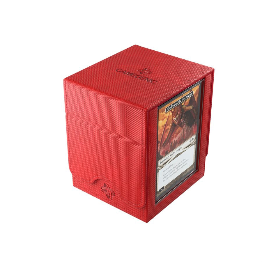Gamegenic Deck Box: Squire Plus XL: Red (100 ct)