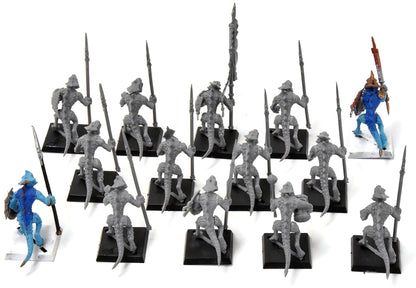 LIZARDMEN 14 Saurus Warriors #1 Missing Shield Fantasy