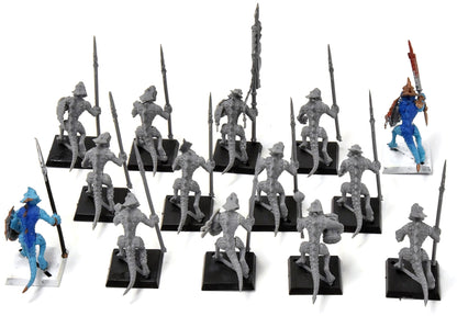 LIZARDMEN 14 Saurus Warriors #1 Missing Shield Fantasy
