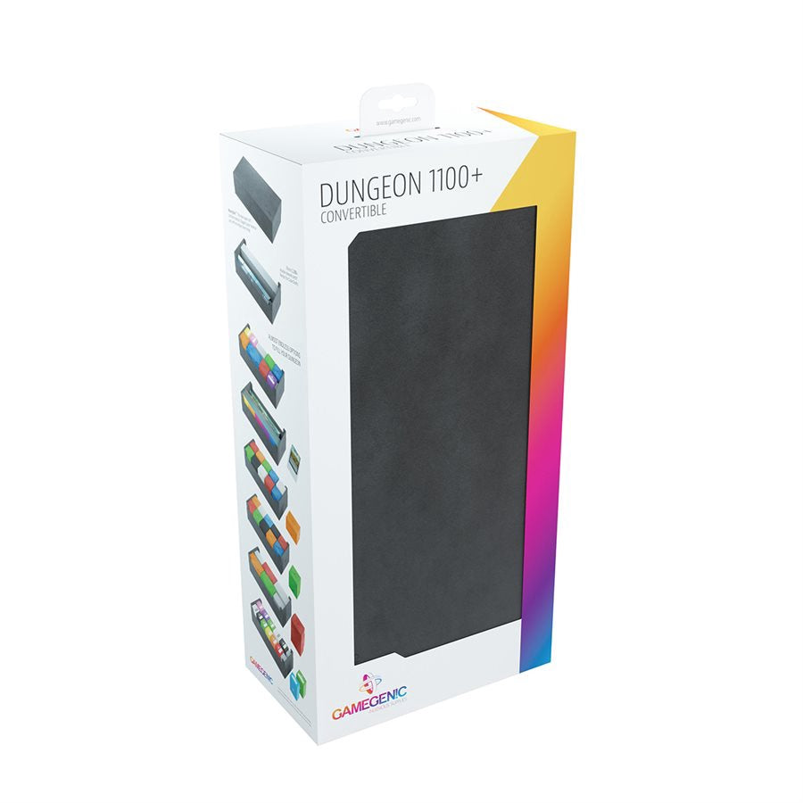 Gamegenic Card Storage: Dungeon Convertible: Midnight Gray (1100 ct)
