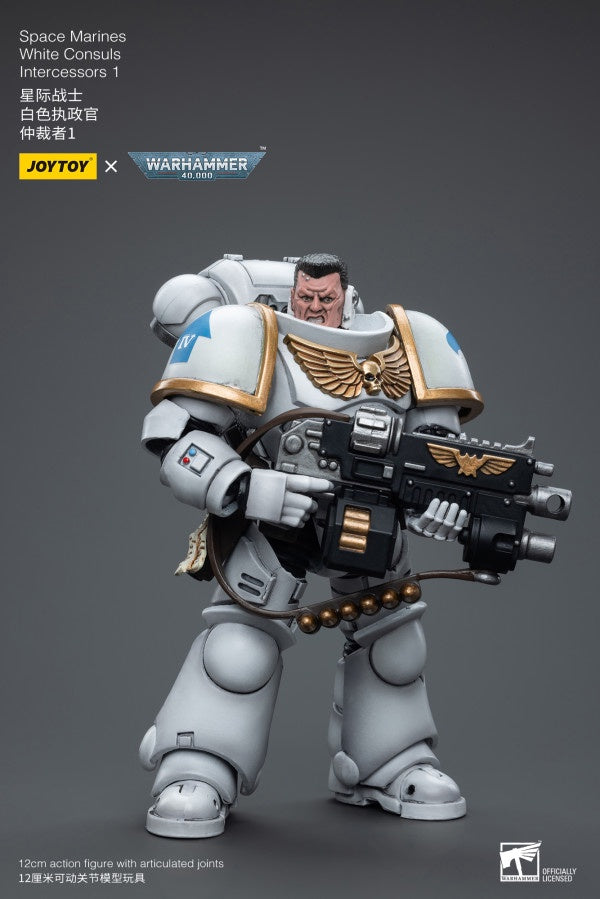 White Consuls Intercessors 1 Space Marines Joy Toy