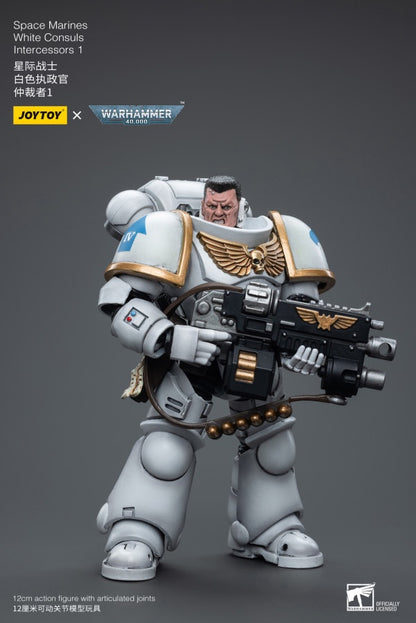 White Consuls Intercessors 1 Space Marines Joy Toy