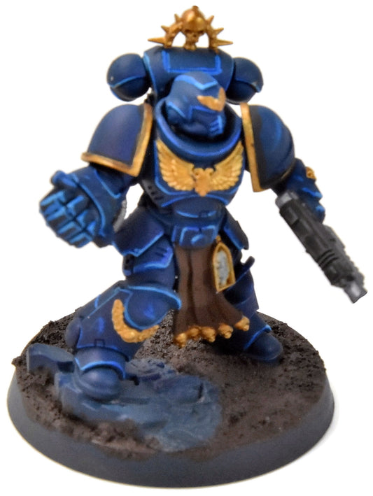 SPACE MARINES Lieutenant Agastus Box #1 WELL PAINTED Warhammer 40K