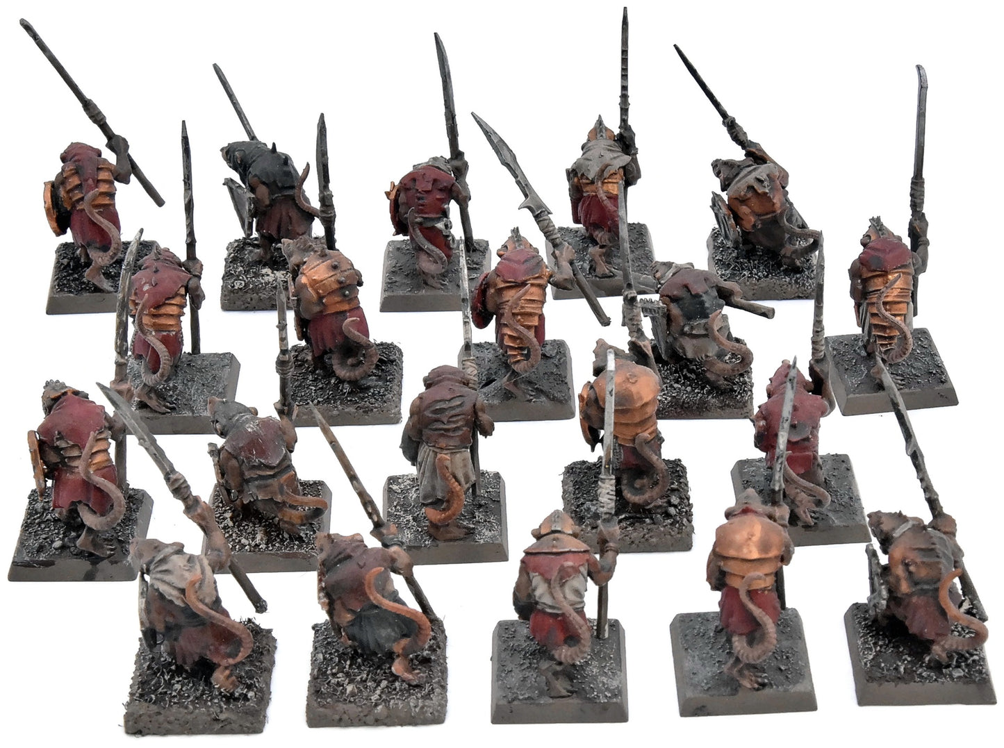 SKAVEN 20 Clanrats #5 Fantasy