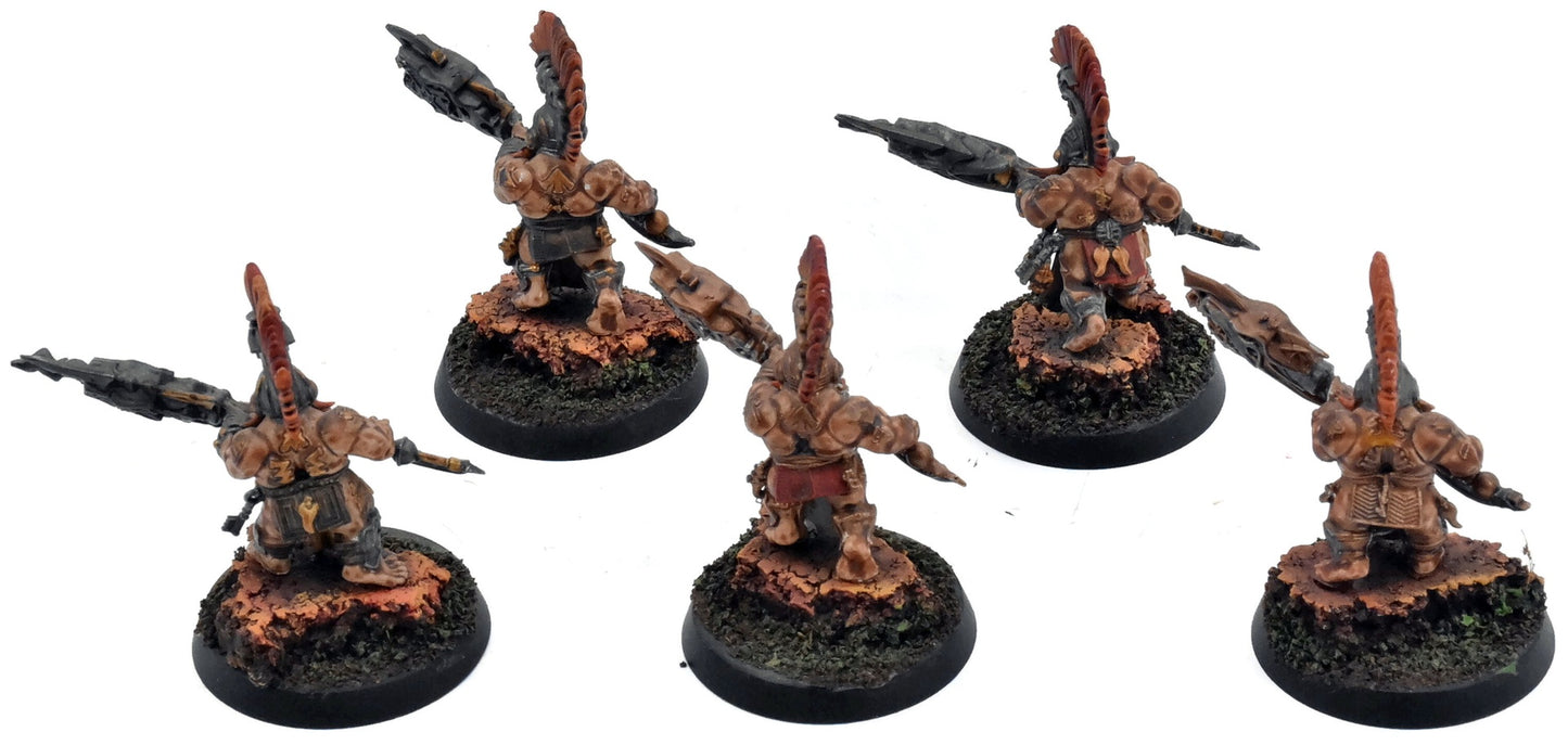 FYRESLAYERS 5 Auric Hearthguard #3 WELL PAINTED Warhammer Sigmar
