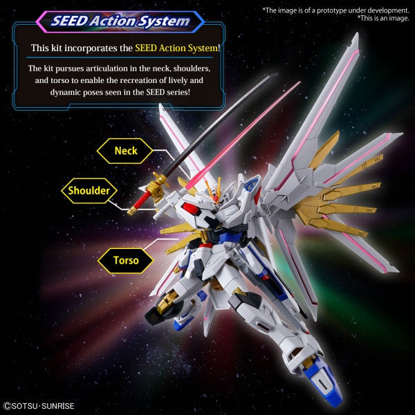 MIGHTY STRIKE FREEDOM GUNDAM HG 1/144 Bandai