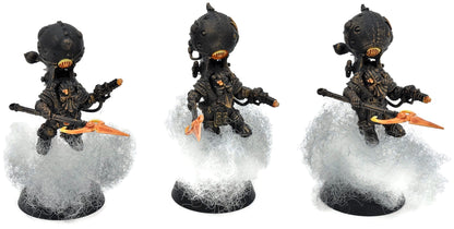 KHARADRON OVERLORDS 3 Skywardens #1 WELL PAINTED Warhammer Sigmar