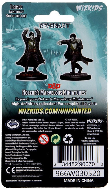 D&D Unpainted Minis Wv12 Revenant