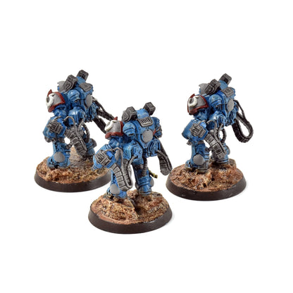 SPACE MARINES 3 Aggressors #1 WELL PAINTED Warhammer 40K