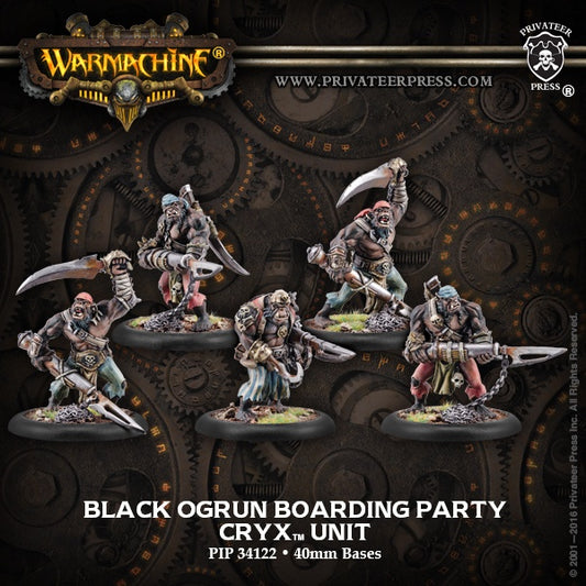 Cryx - Black Ogrun Boarding Party (PIP 34122)