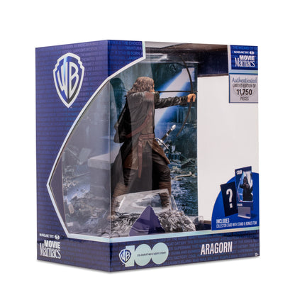 Mcfarlane Movie Maniacs Lord Of The Ring Aragorn 6inches Figure