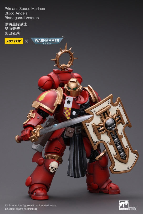 Primaris Space Marines Blood Angels Bladeguard Veteran Joy Toy