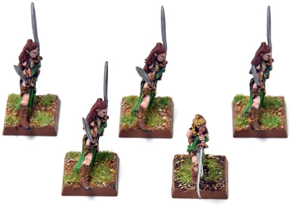 WOOD ELVES 5 Wardancer #1 METAL PRO PAINTED Fantasy