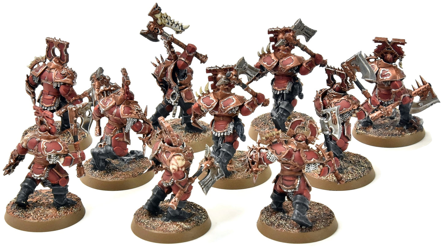 SLAVES TO DARKNESS 10 Blood Warriors #2 PRO PAINTED SIGMAR