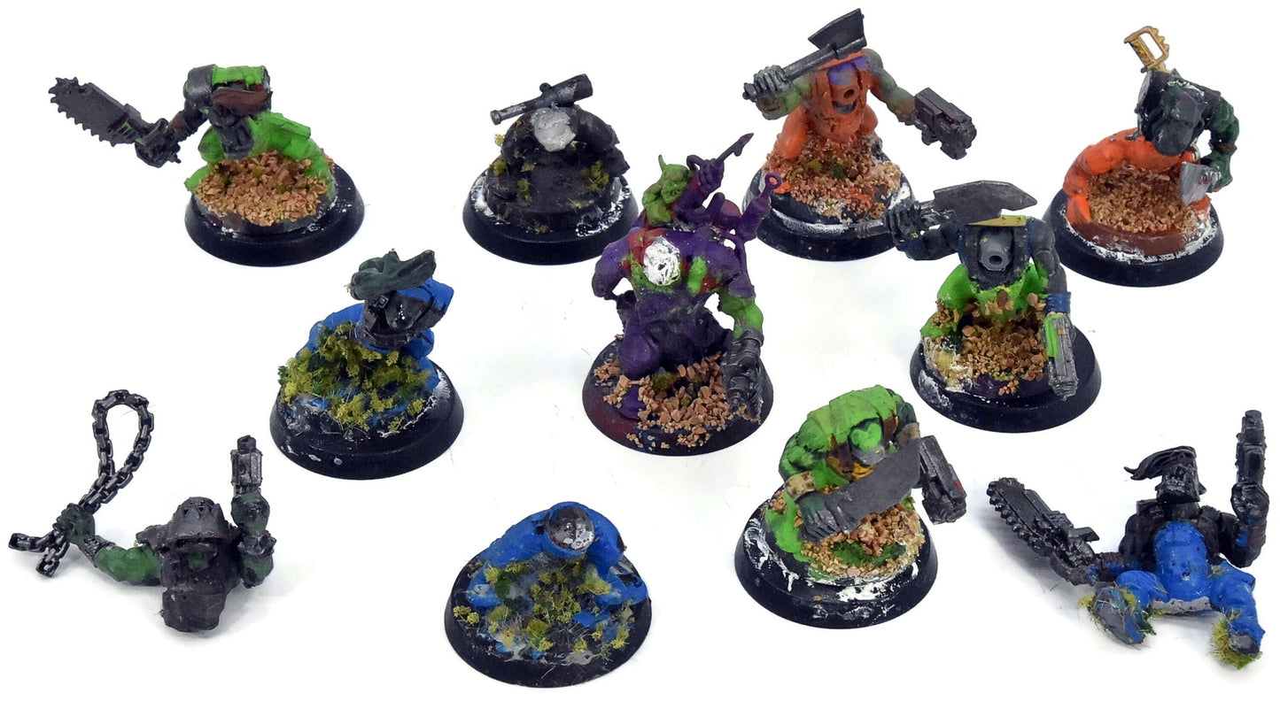 ORKS 10 Boyz #11 Warhammer 40K Missing Bits