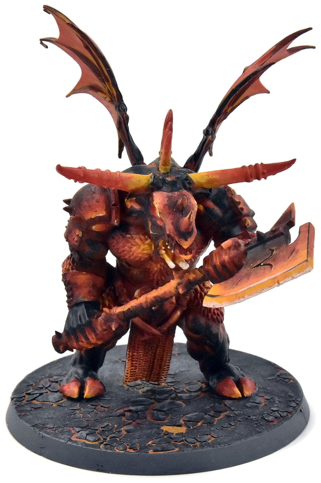 SLAVES TO DARKNESS Daemon Prince #2 Converted WELL PAINTED Sigmar