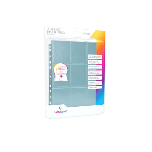 Pages - Ultrasonic Toploading 9-Pocket - Clear (10)