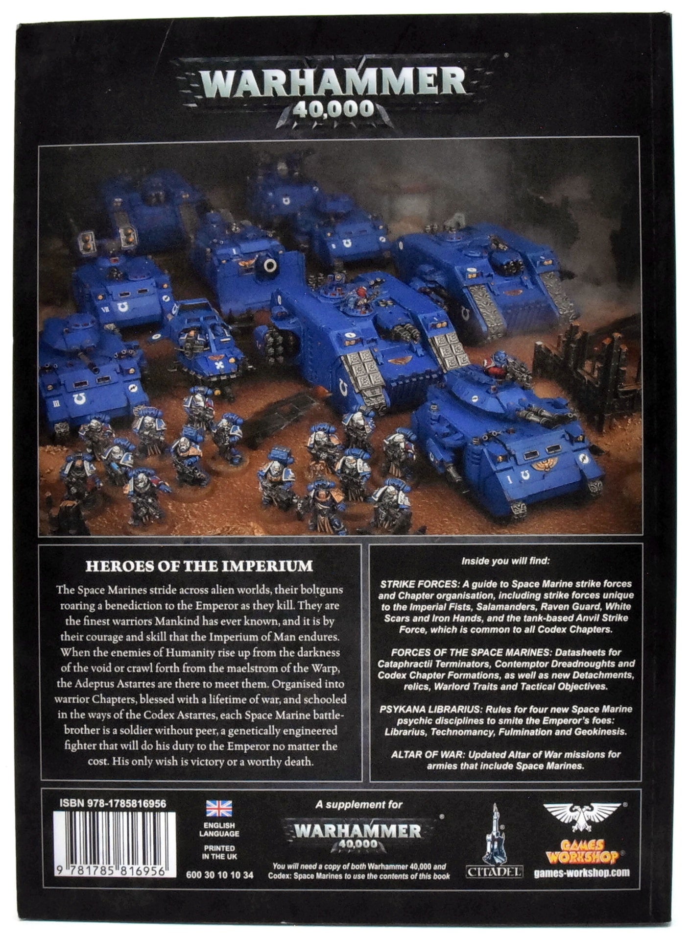 WARHAMMER 40K Codex Supplement Angels Of Death USED GOOD Condition
