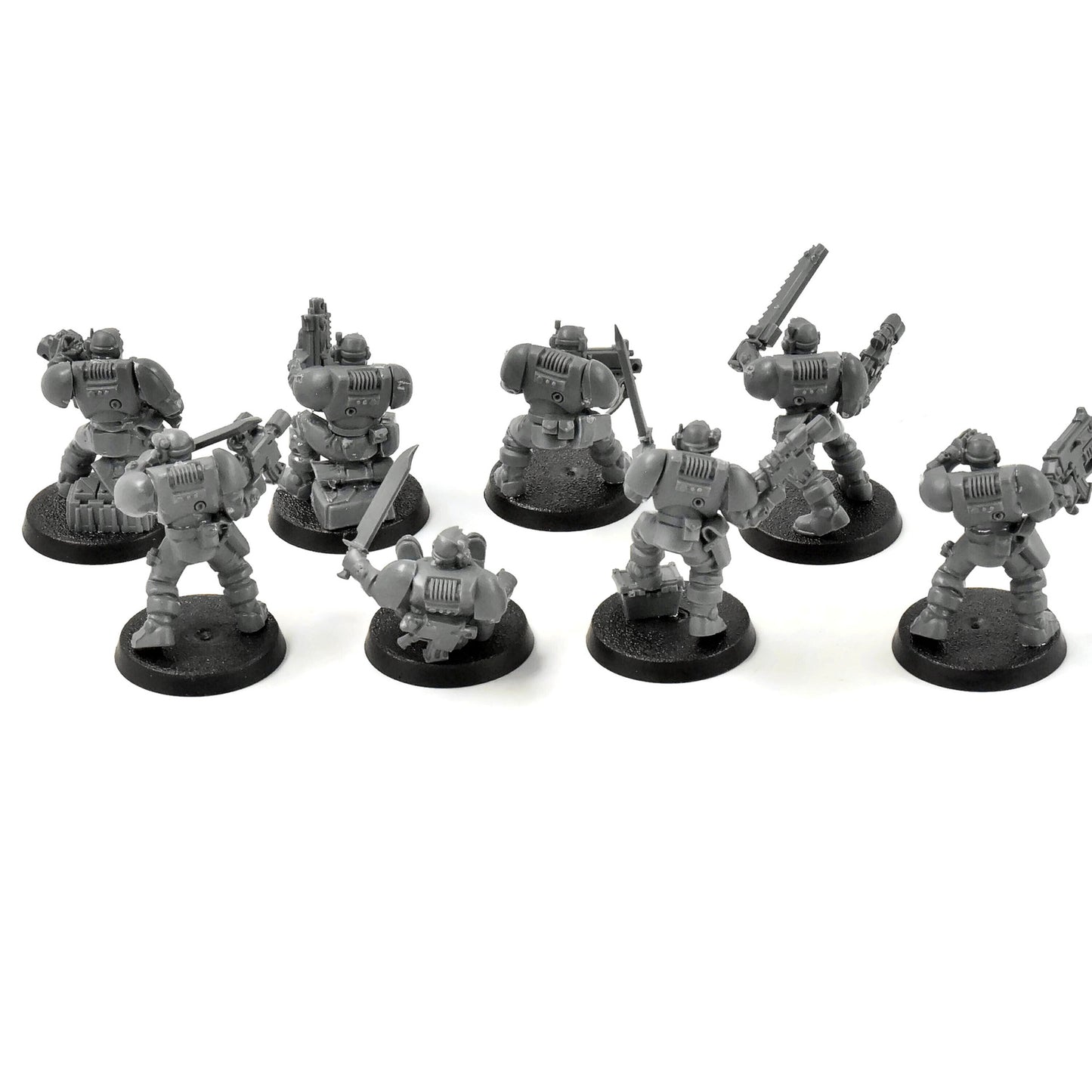 SPACE MARINES 8 Scouts #1 Warhammer 40K