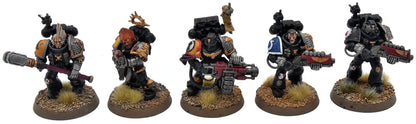 DEATHWATCH 5 Veterans #1 WELL PAINTED Warhammer 40K