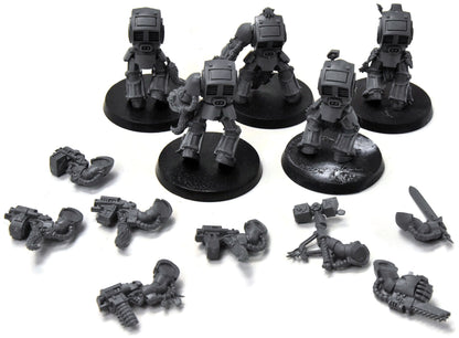 SPACE WOLVES 5 Wolf Guard Terminator 1 missing paladin Warhammer 40K