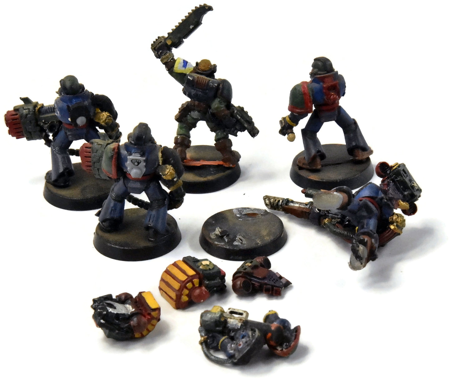 SPACE MARINES 5 Devastators #4 METAL Warhammer 40K
