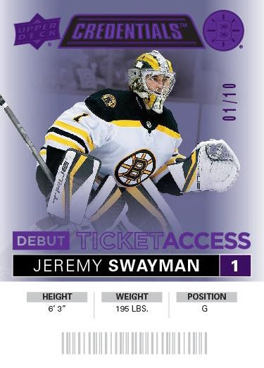 Upper Deck Credentials Hockey 21/22