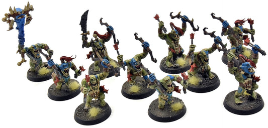 ORRUK WARCLANS 10 Savage Orruk Arrowboys #1 WELL PAINTED Sigmar