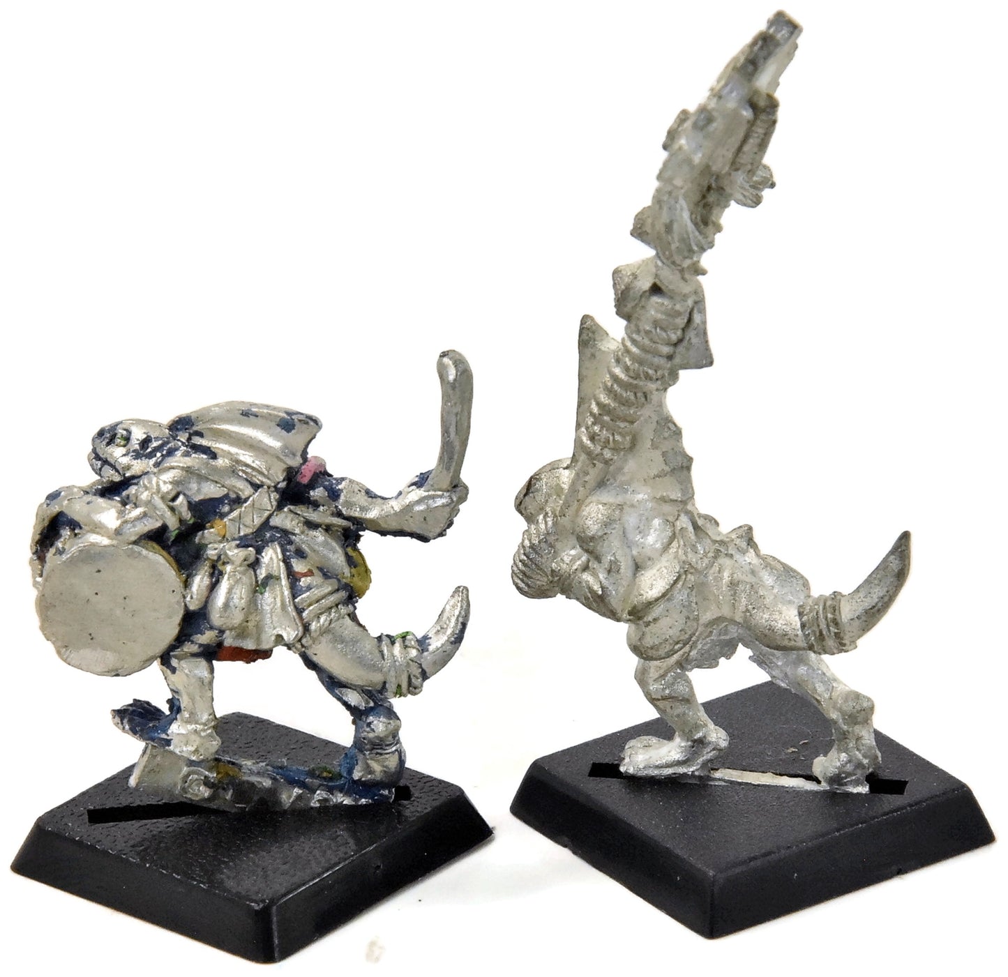 LIZARDMEN Skink Command #4 METAL Warhammer Fantasy