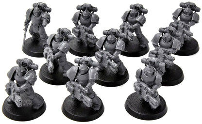 SPACE MARINES 10 Devastators Converted #1 BLACK TEMPLARS Warhammer 40K