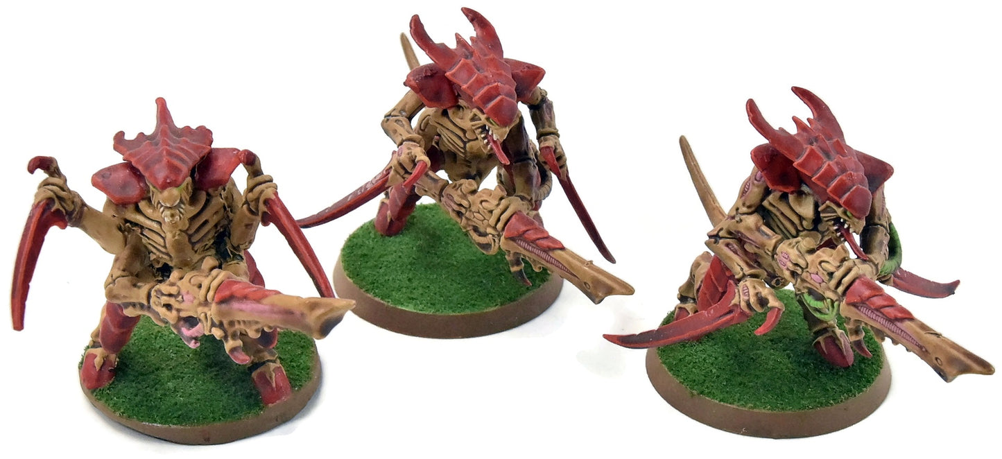 TYRANIDS 3 Warriors #2 Warhammer 40K WELL PAINTED